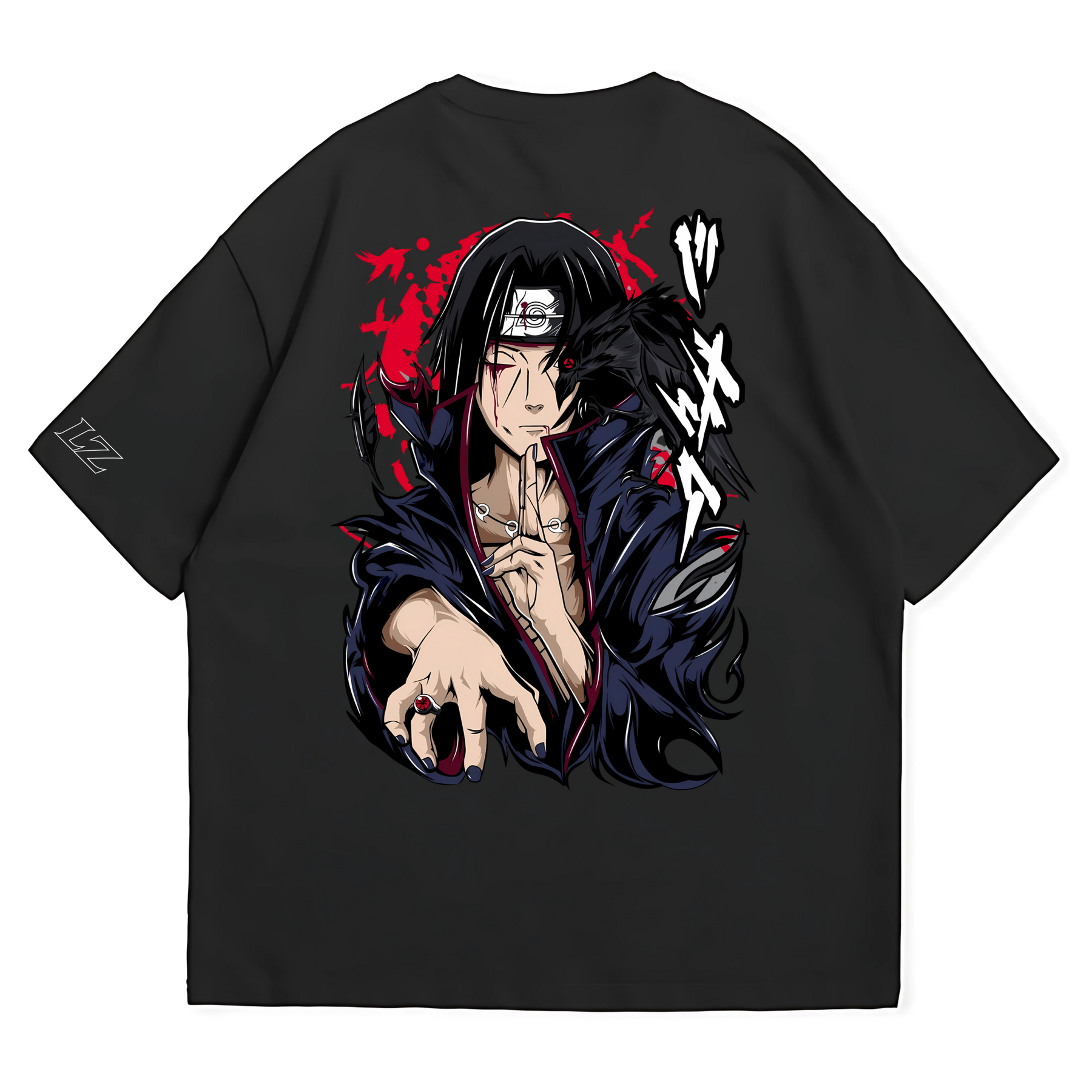 Blusa Oversized Unissex Itachi Naruto