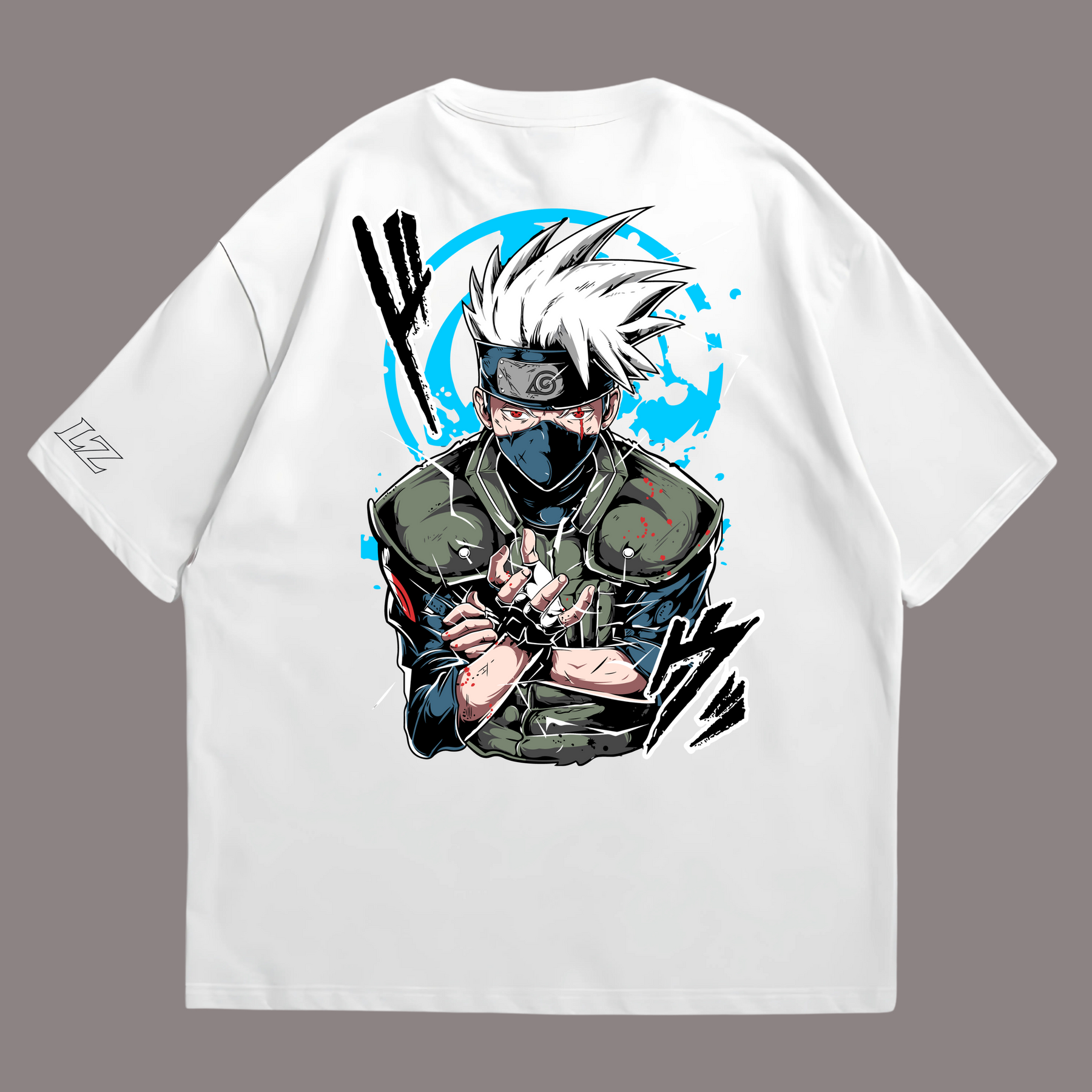 Blusa Oversized Unissex Kakashi Naruto