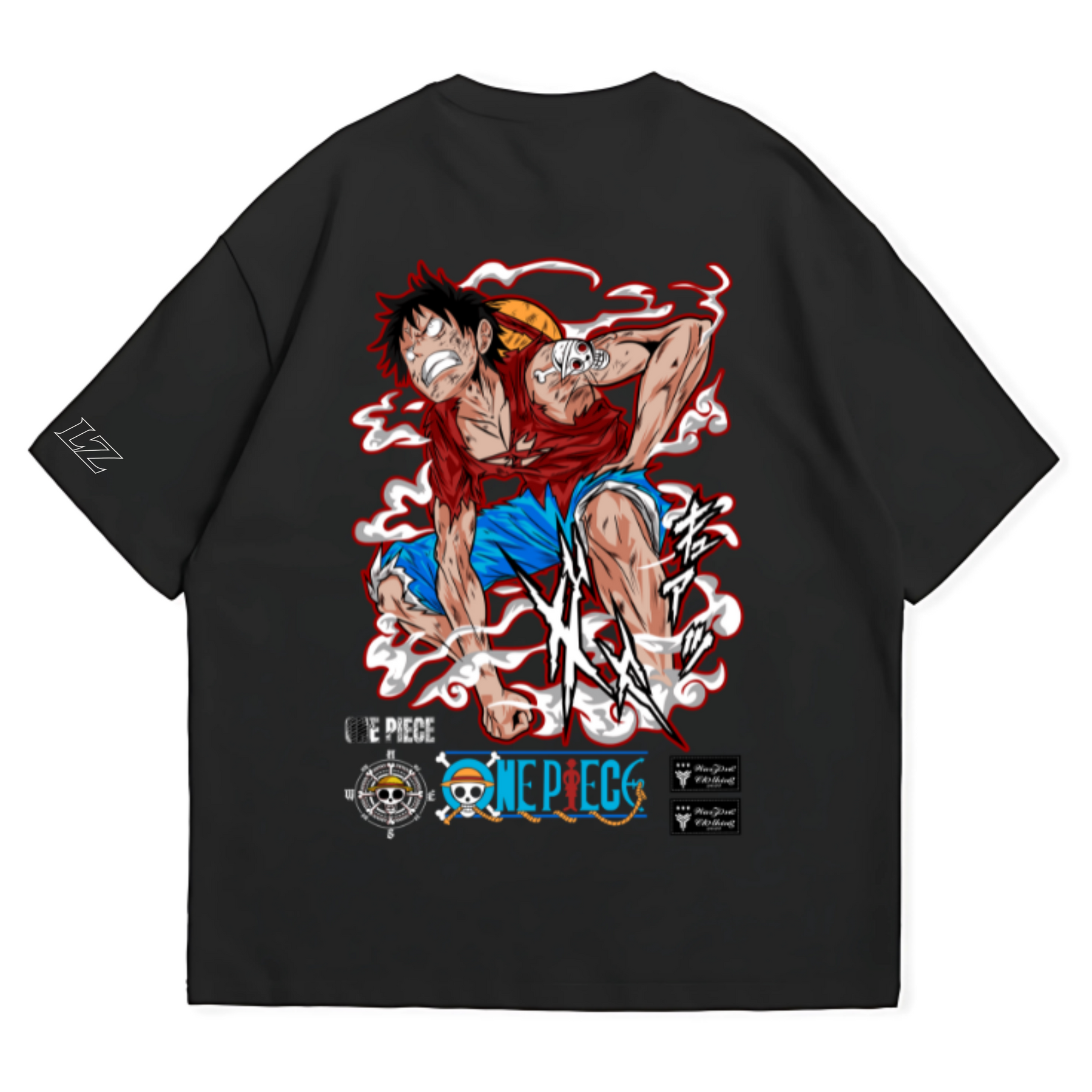 Blusa Oversized Unissex Luffy One Piece