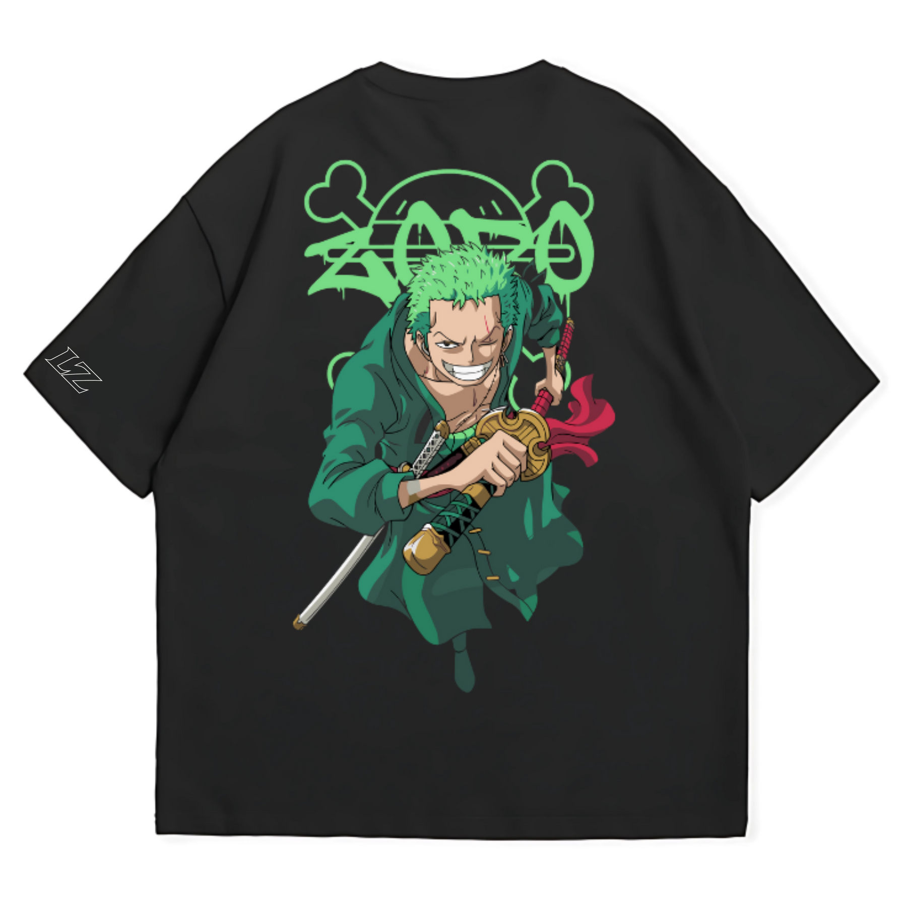 Blusa Oversized Unissex Zoro One Piece