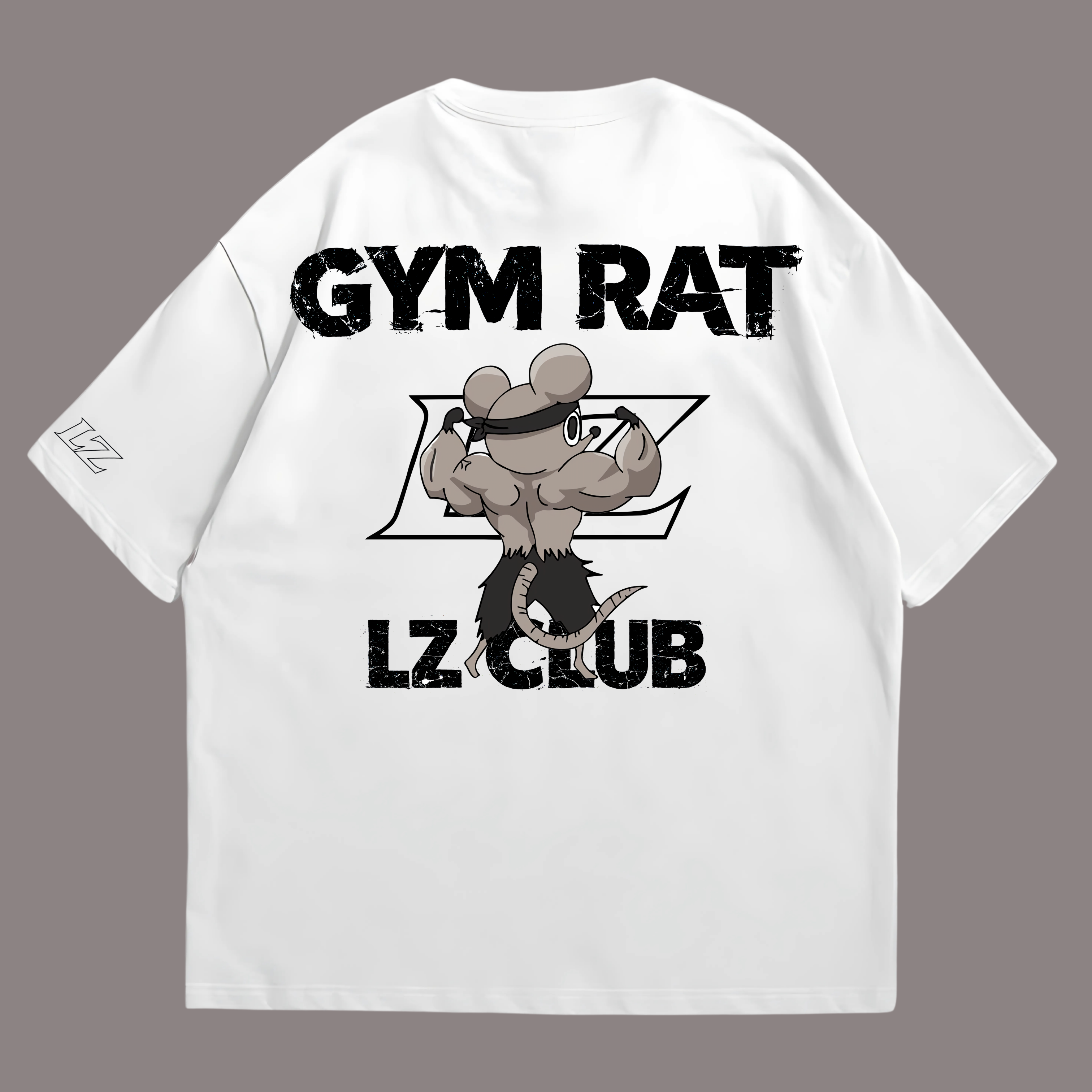 Blusa Oversized Unissex GYMRATS Academia