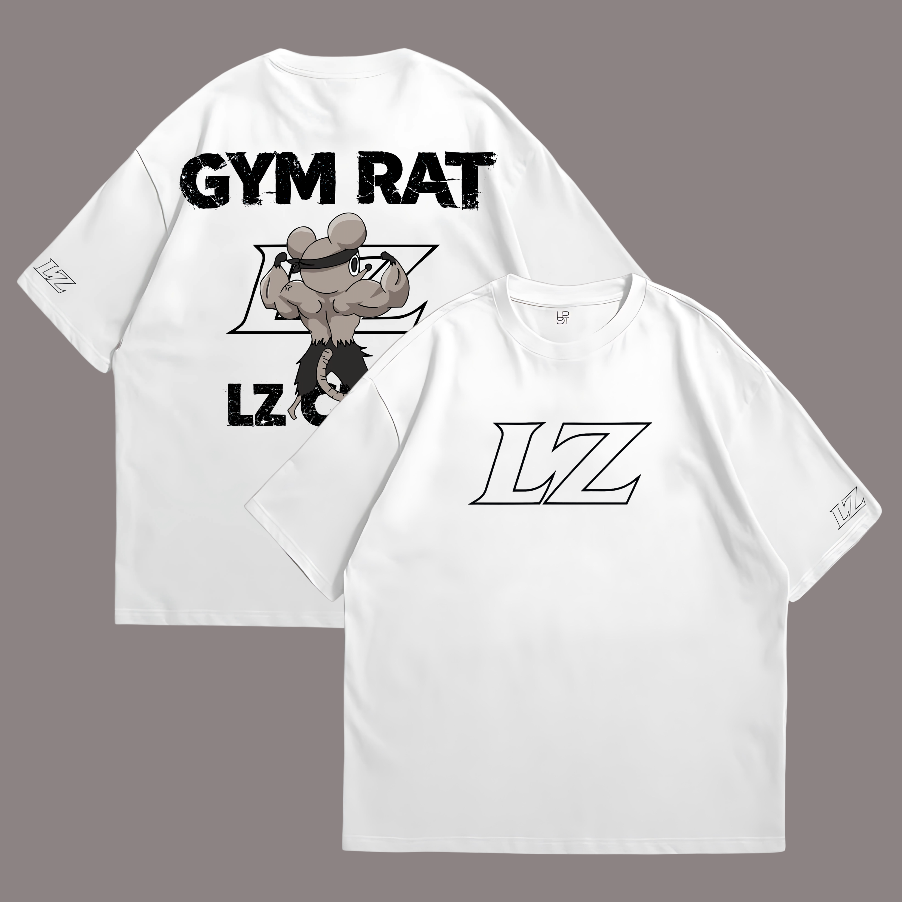 Blusa Oversized Unissex GYMRATS Academia