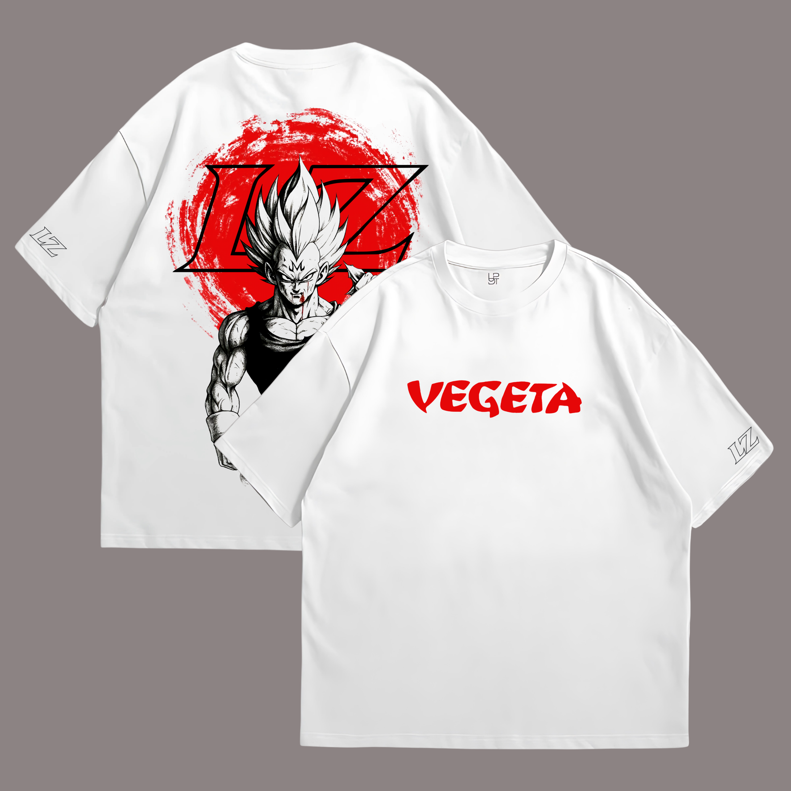 Blusa Oversized Unissex Vegeta Dragon Ball