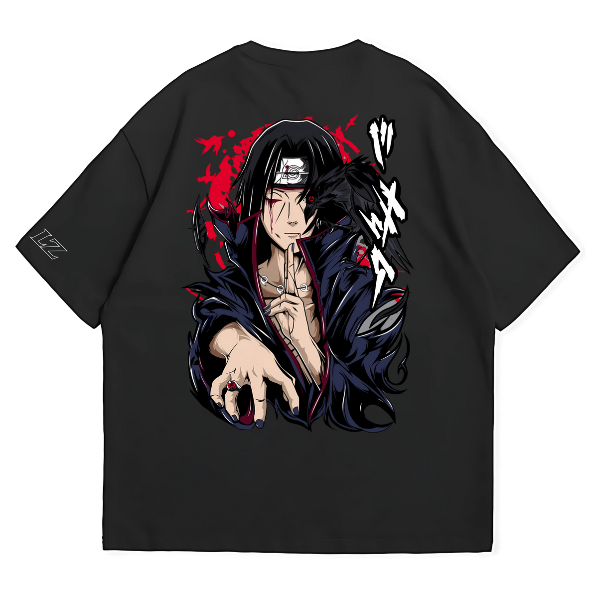Blusa Oversized Unissex Itachi Naruto