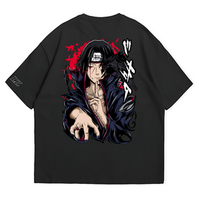 Blusa Oversized Unissex Itachi Naruto