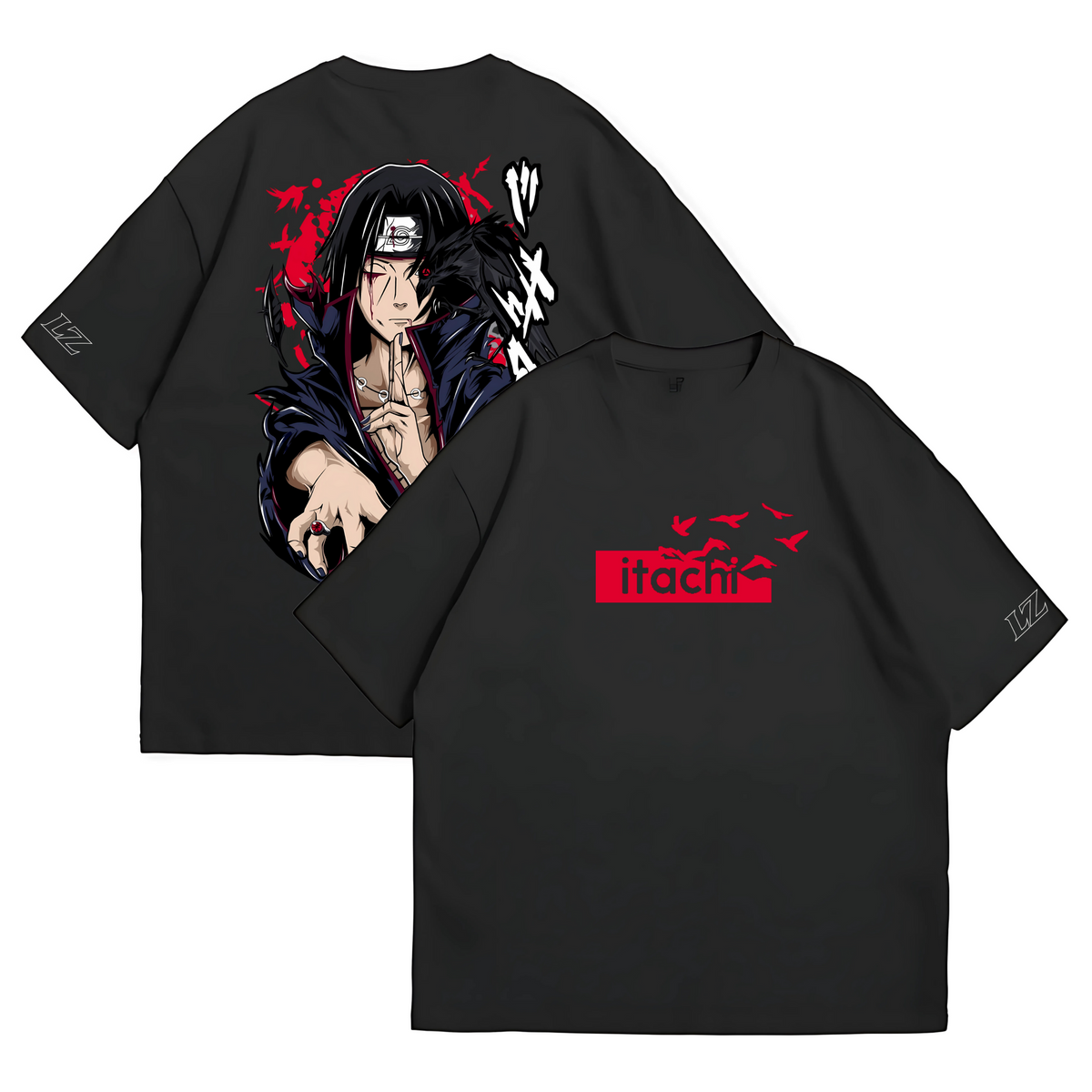 Blusa Oversized Unissex Itachi Naruto