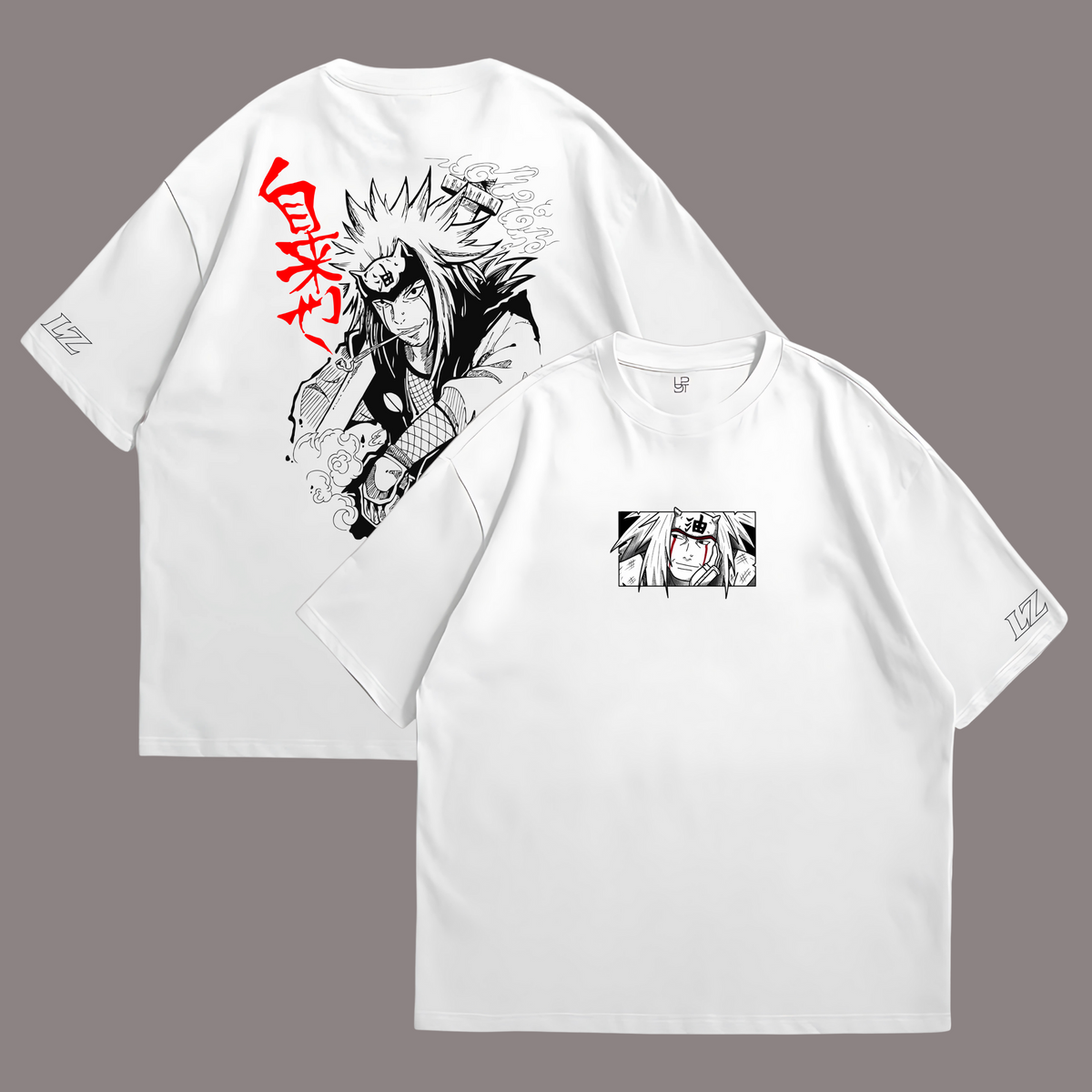 Blusa Oversized Unissex Jiraya Naruto