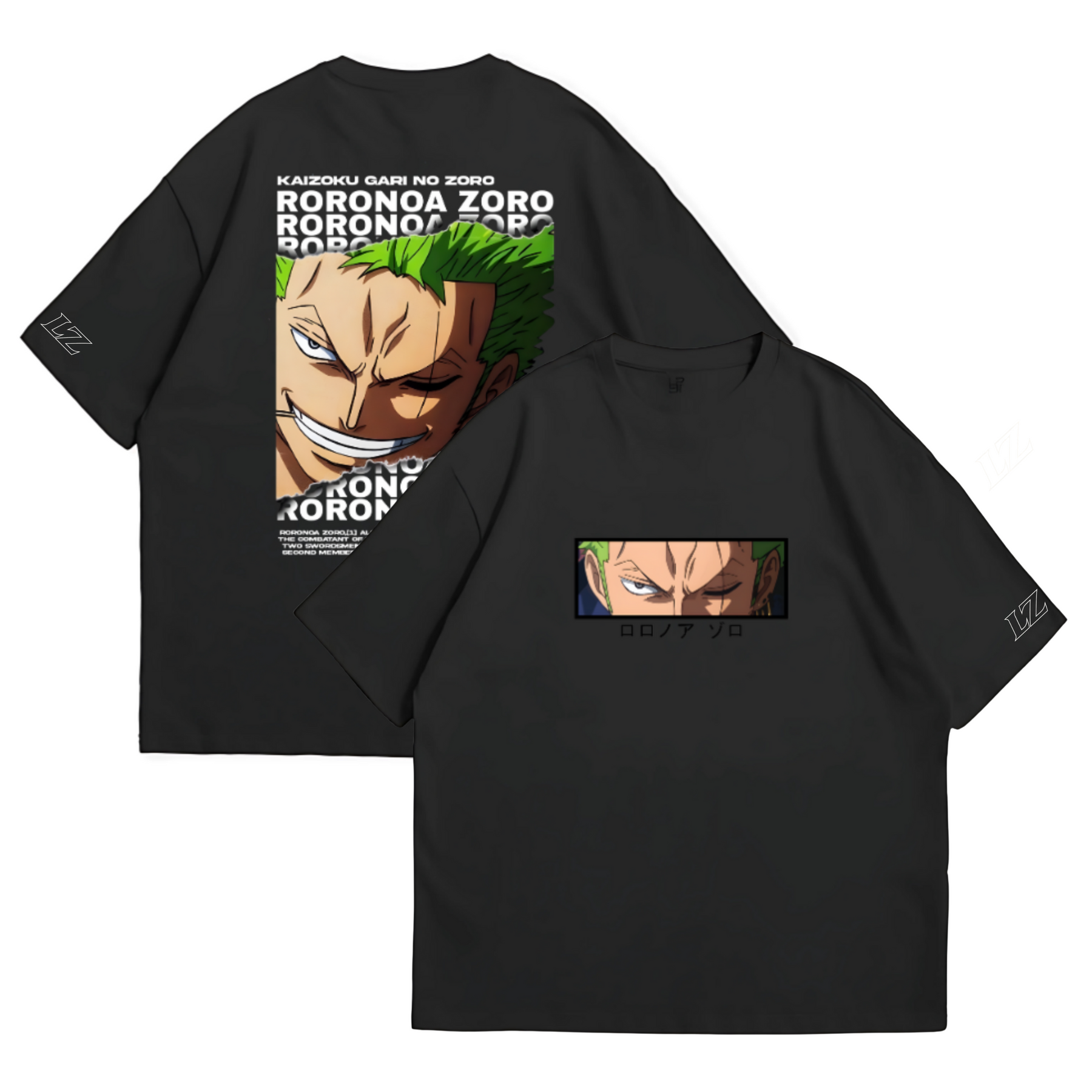 Blusa Oversized Unissex Zoro One Piece