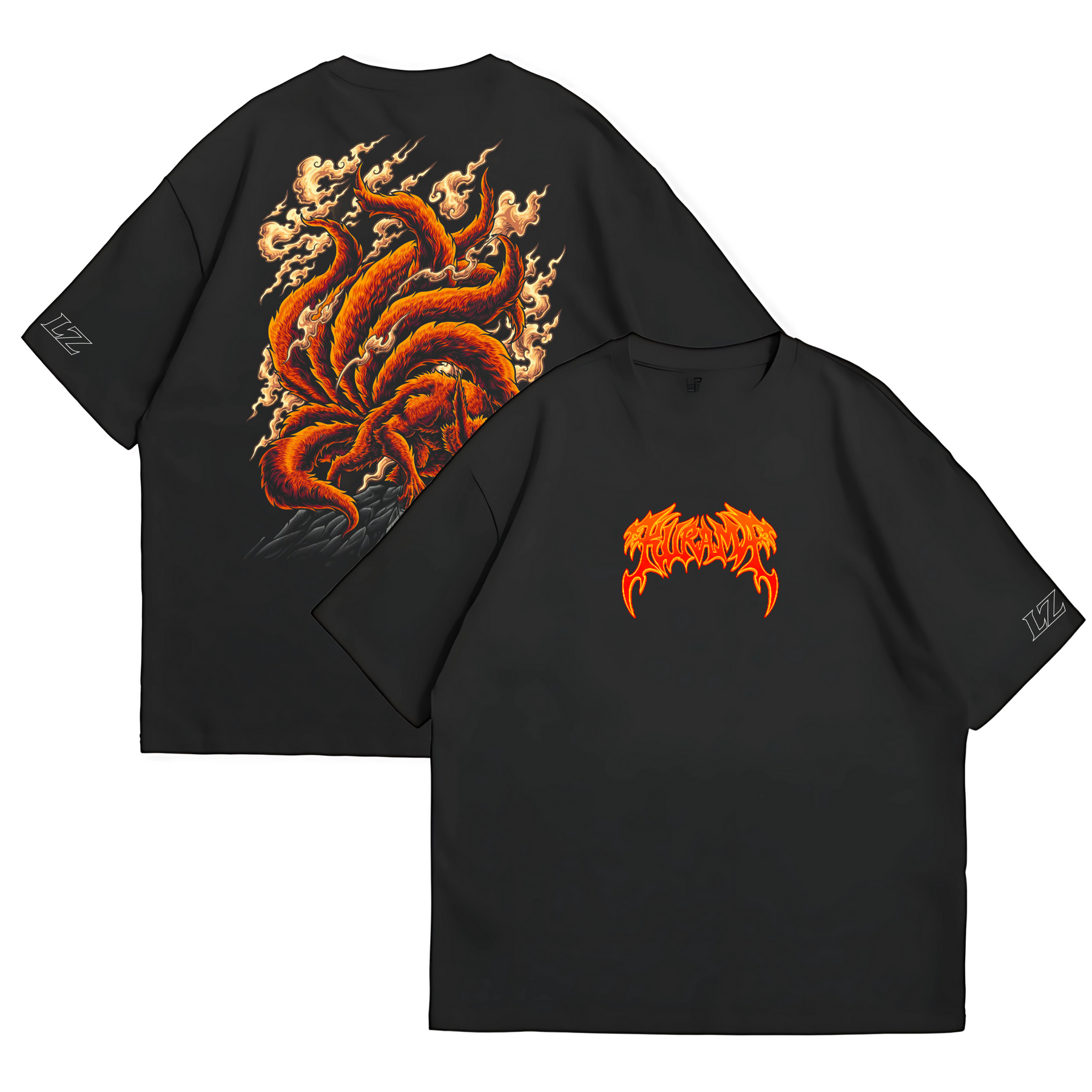 Blusa Oversized Unissex Kurama Naruto