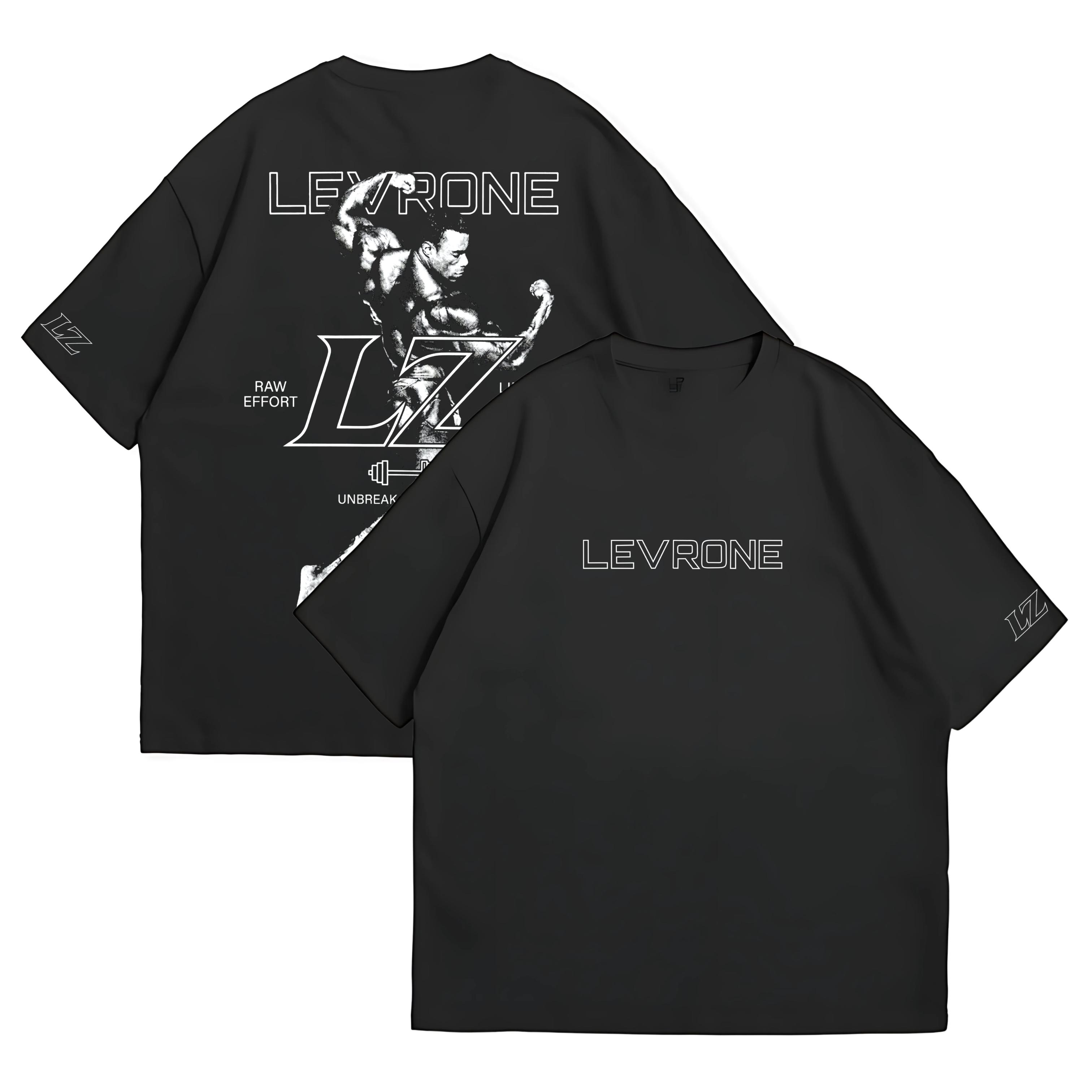 Blusa Oversized Unissex Kevin Levrone Academia