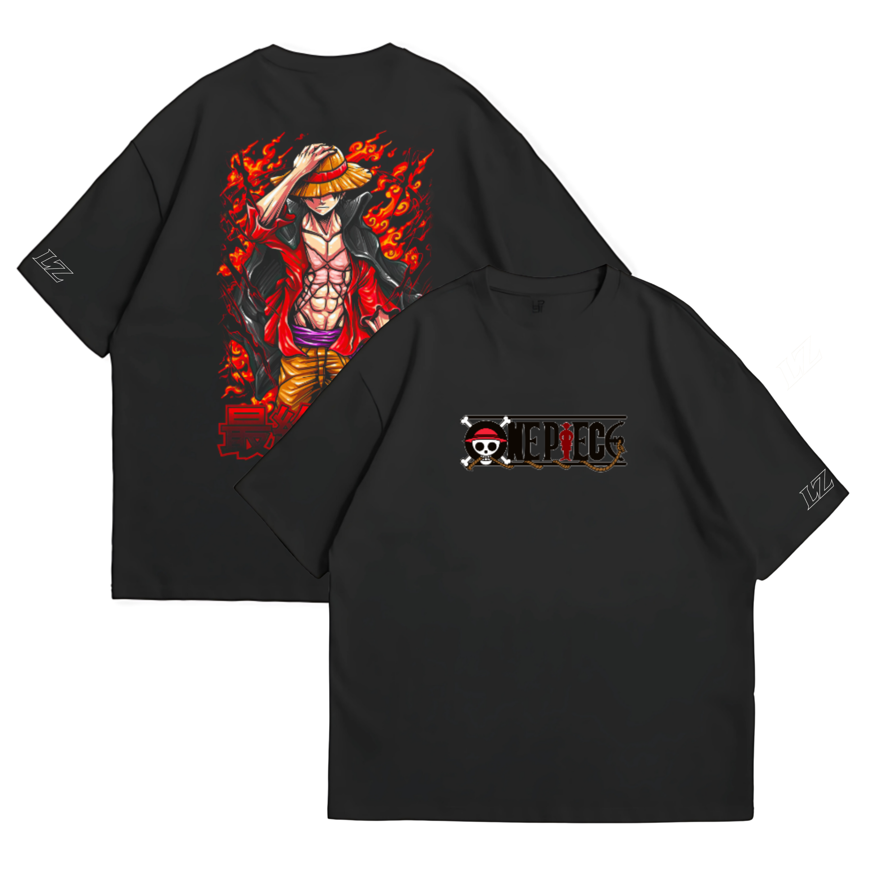 Blusa Oversized Unissex Luffy One Piece