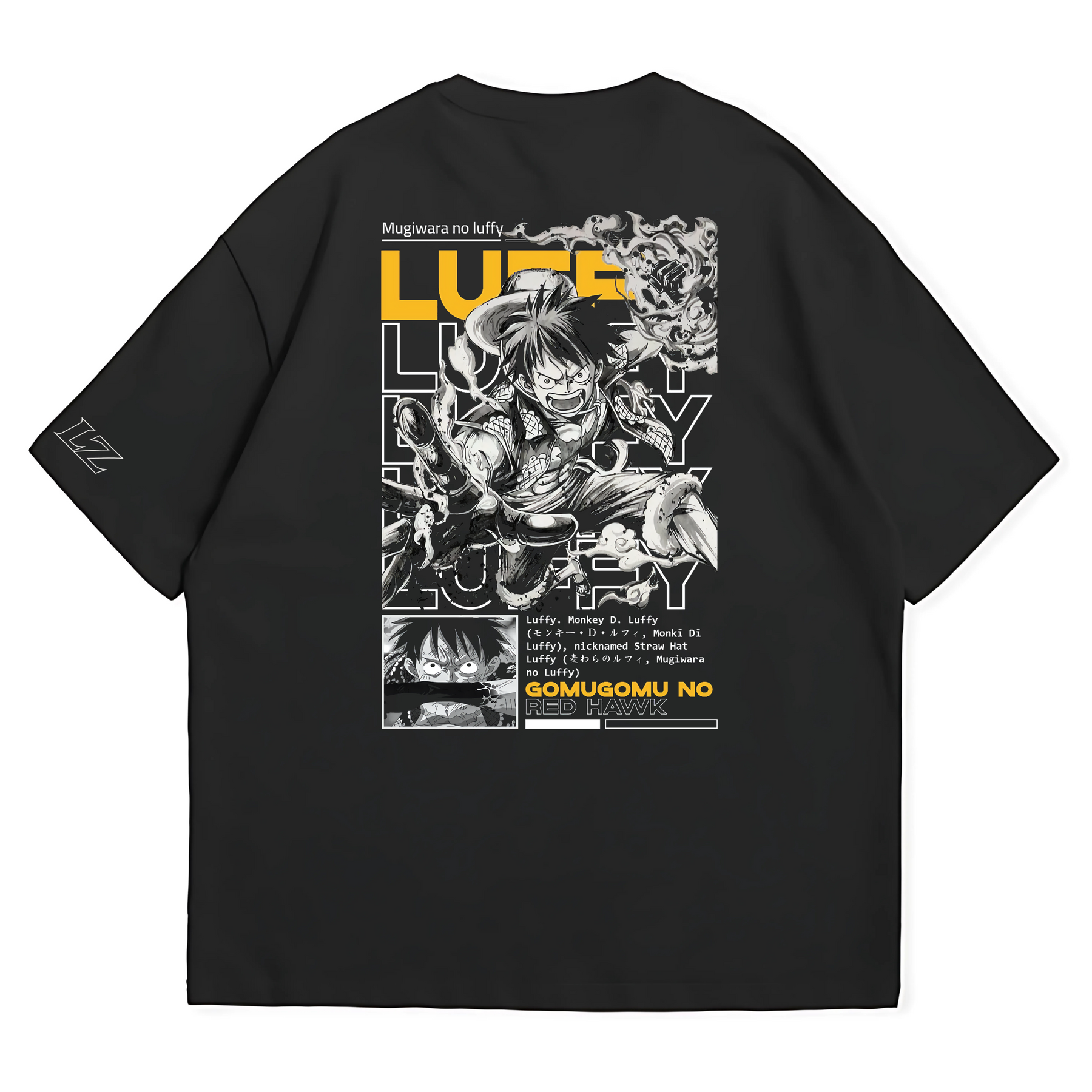 Blusa Oversized Unissex Luffy One Piece