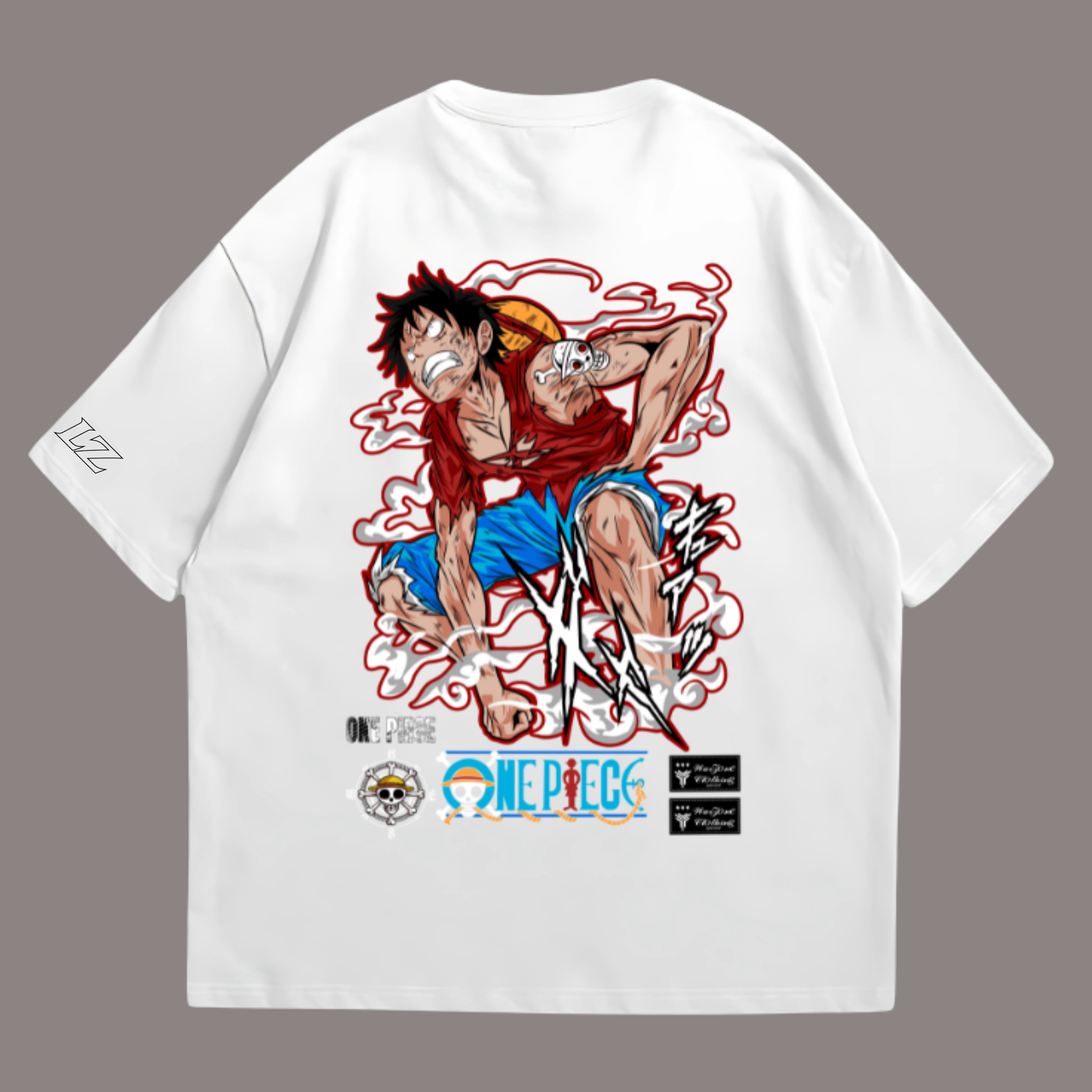 Blusa Oversized Unissex Luffy One Piece