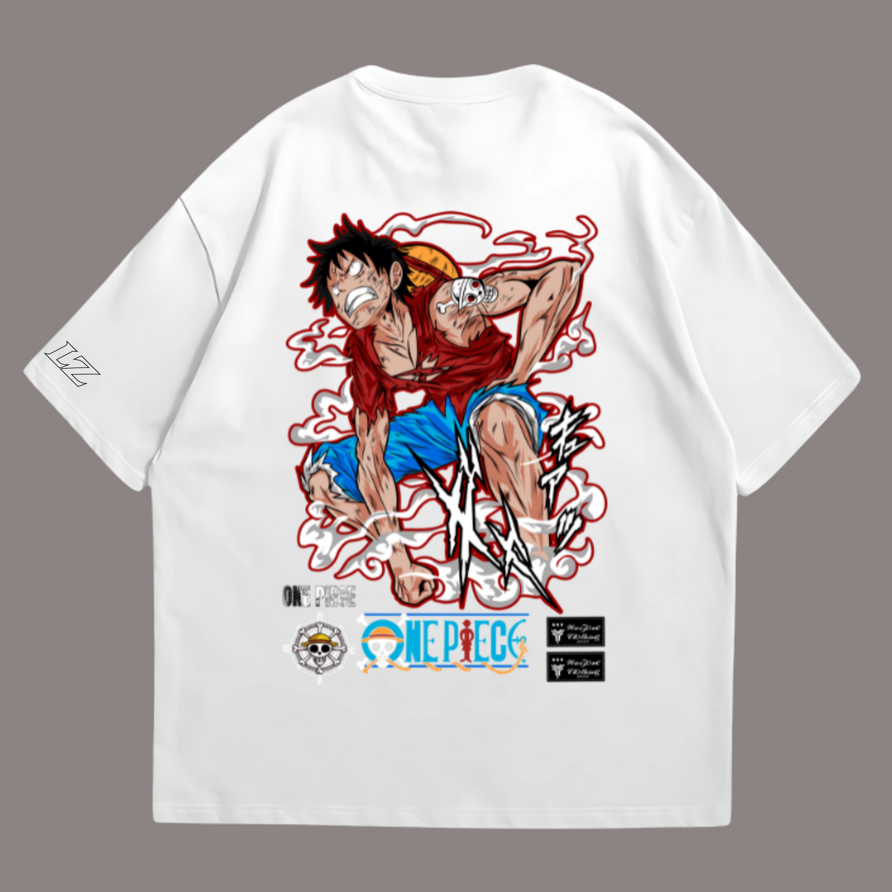 Blusa Oversized Unissex Luffy One Piece