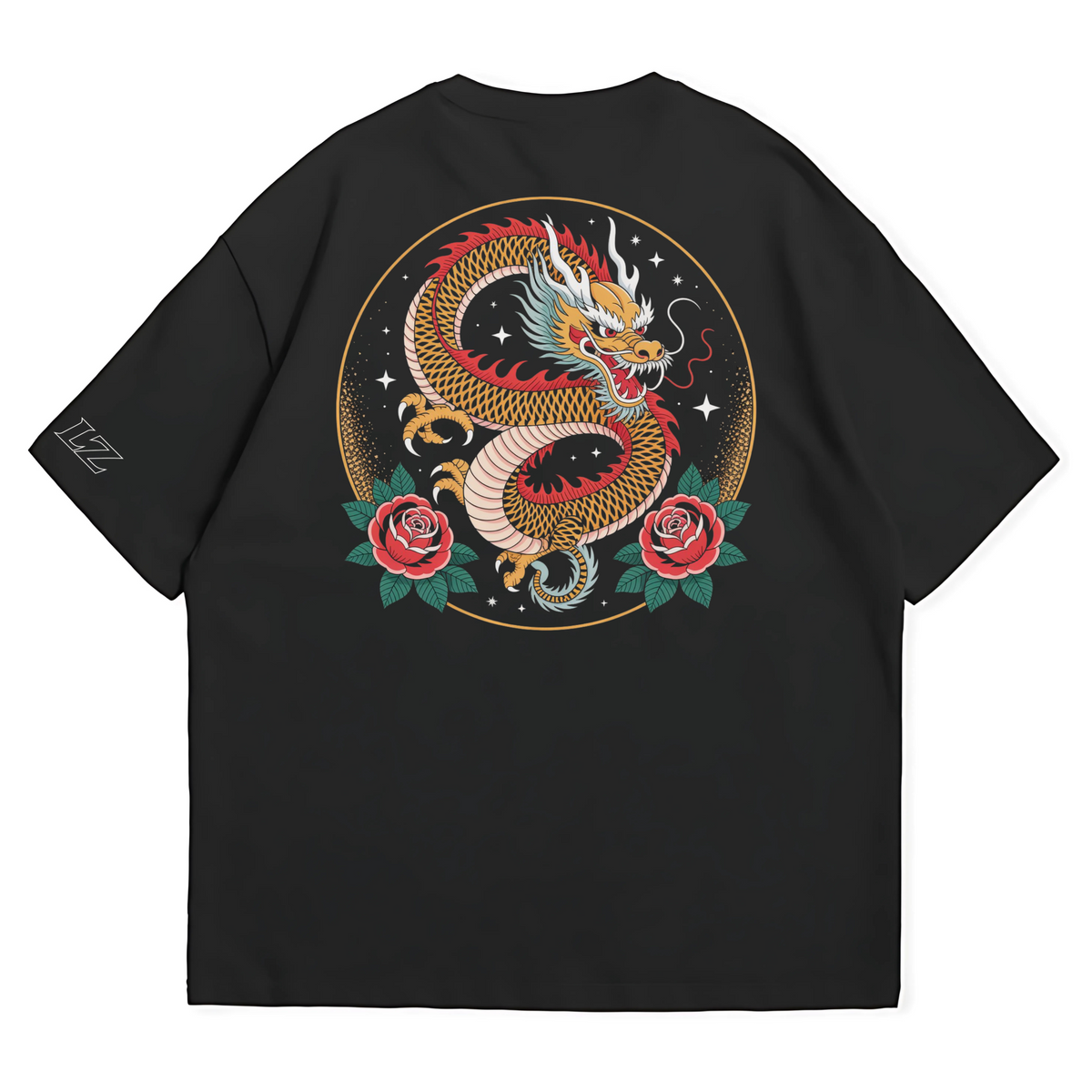 Blusa Oversized Unissex Street Wear LZ Dragão