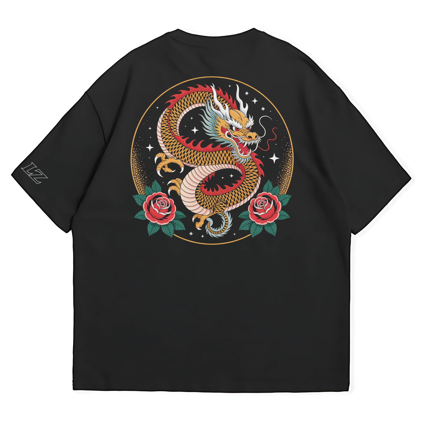 Blusa Oversized Unissex Street Wear LZ Dragão