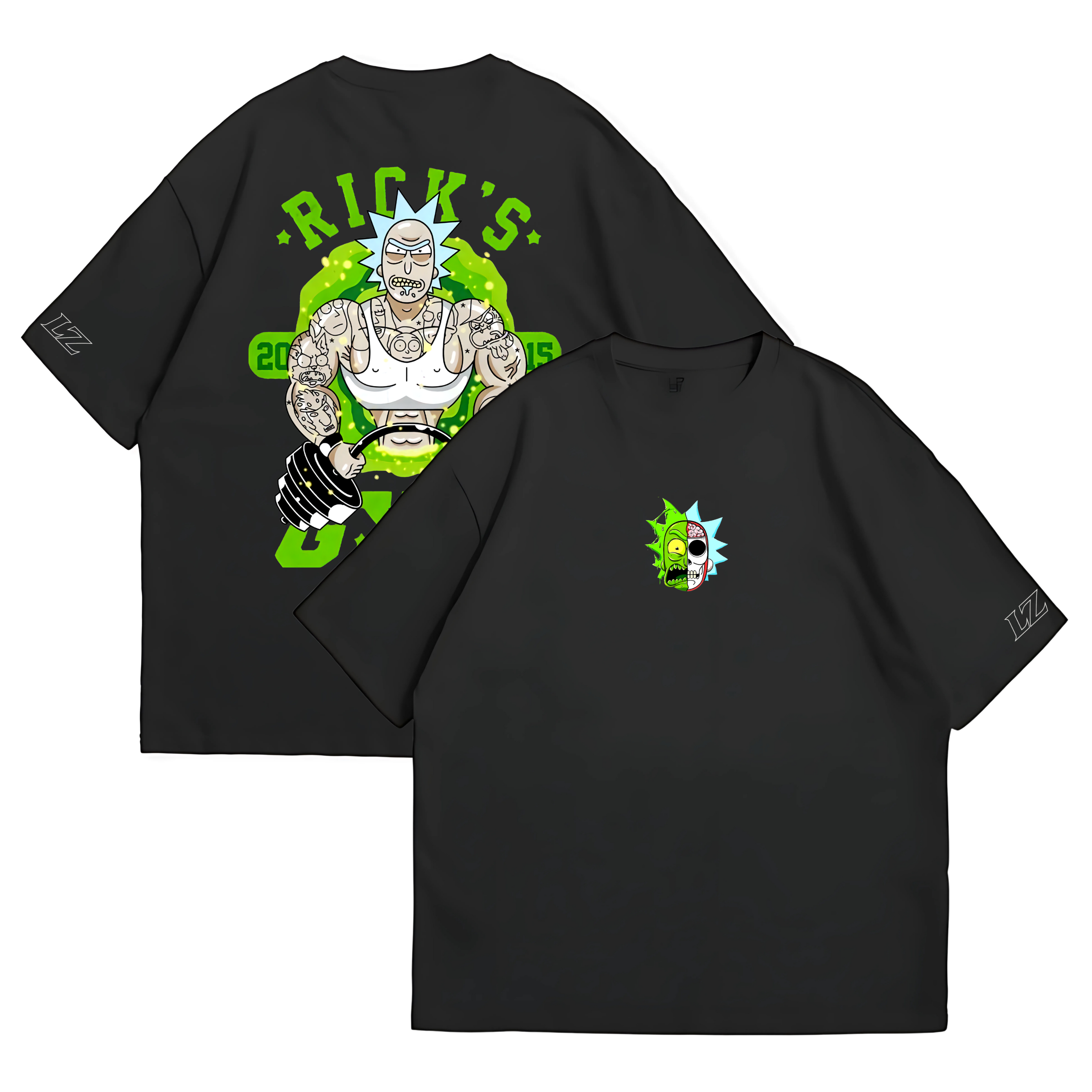 Blusa Oversized Unissex Rick Academia