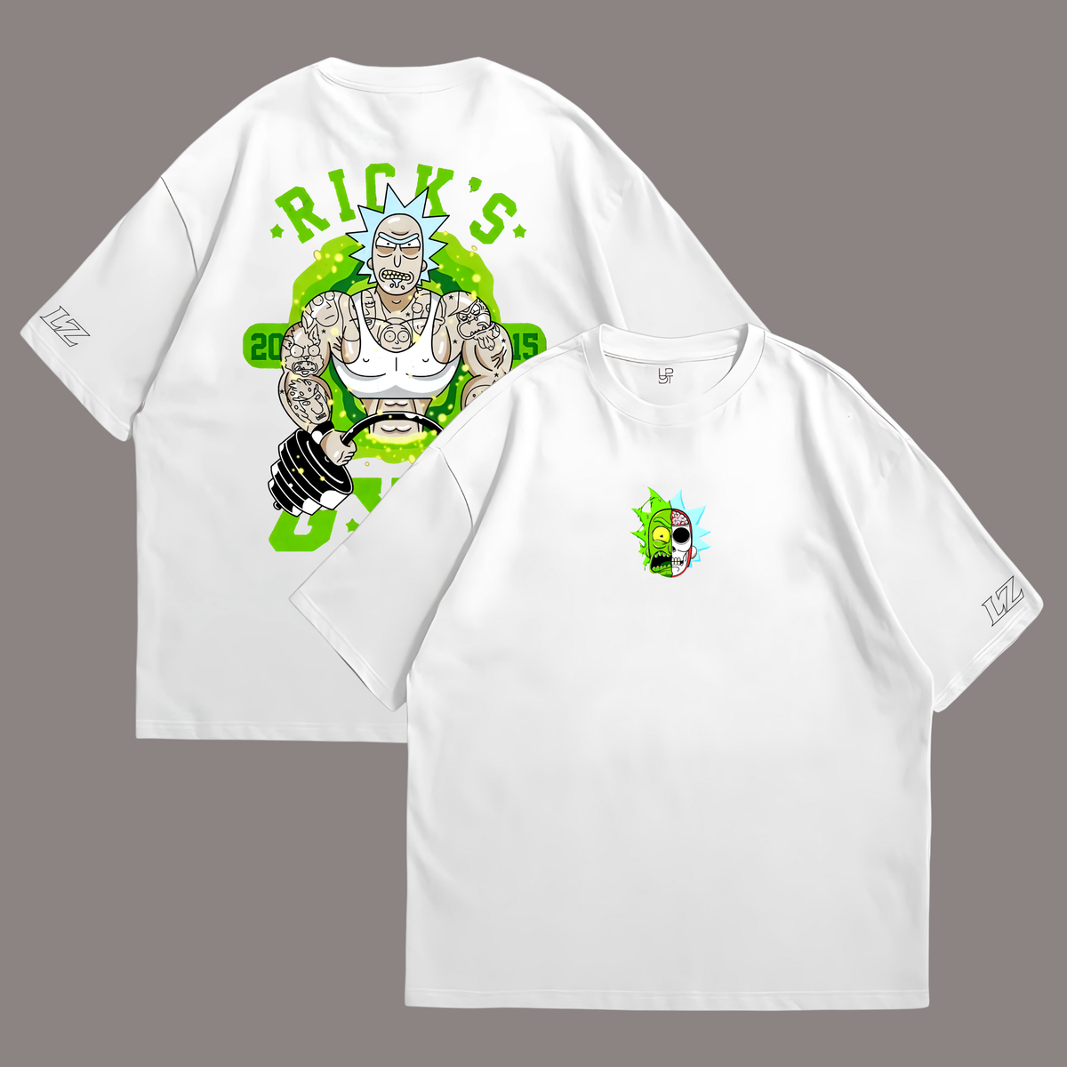 Blusa Oversized Unissex Rick Academia