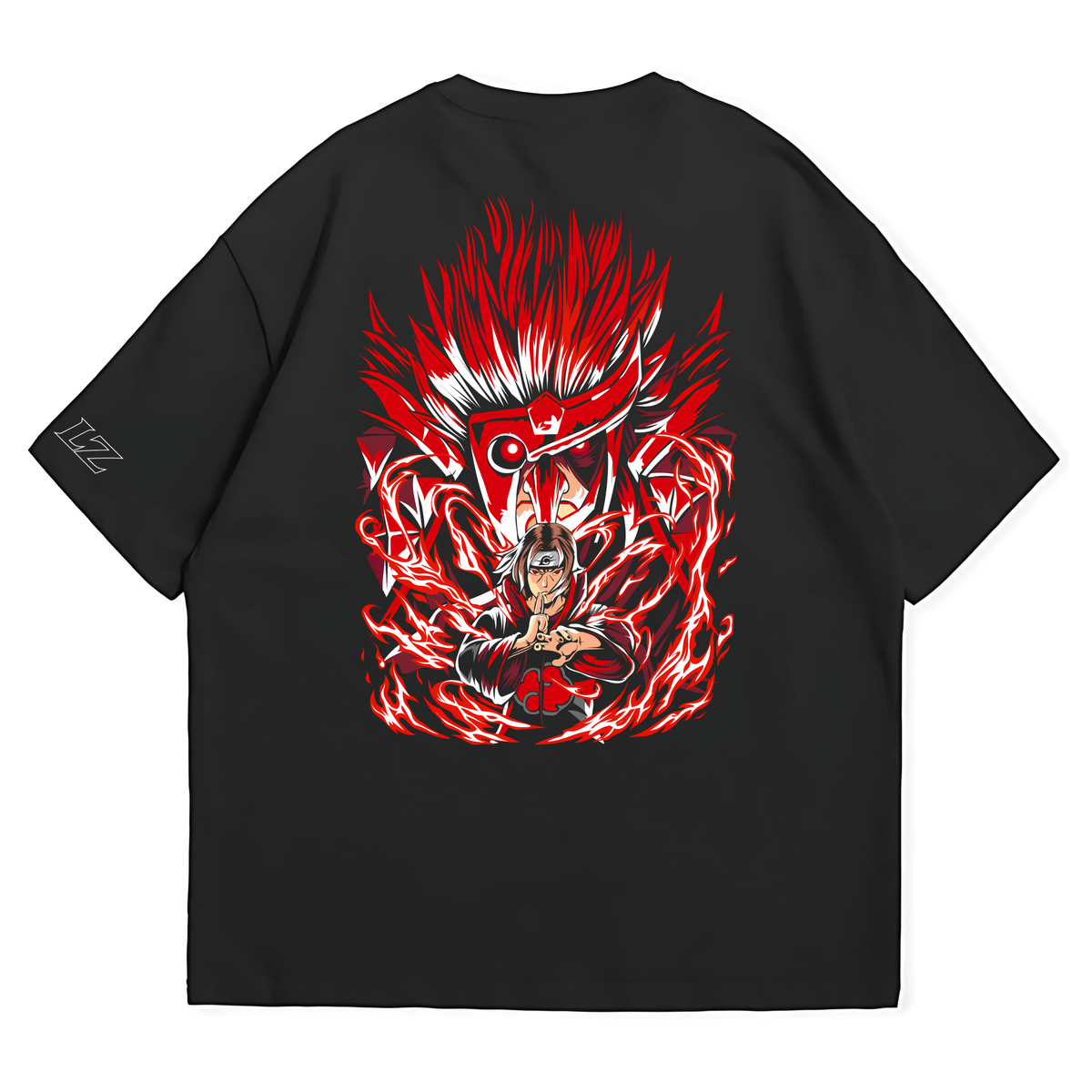 Blusa Oversized Unissex Itachi Susanoo Naruto