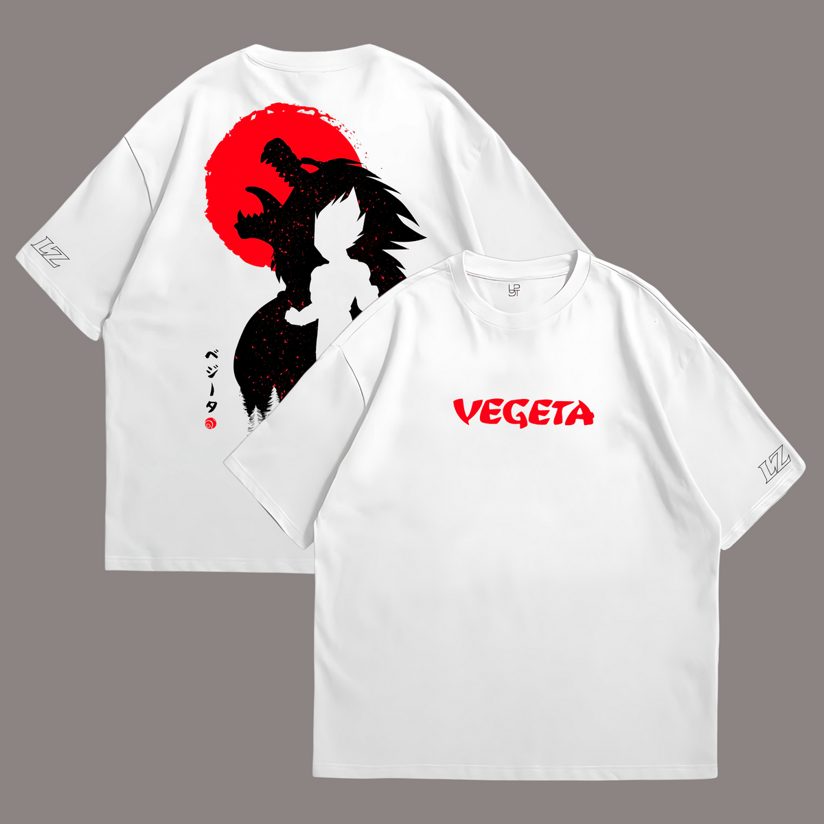 Blusa Oversized Unissex Vegeta Dragon Ball