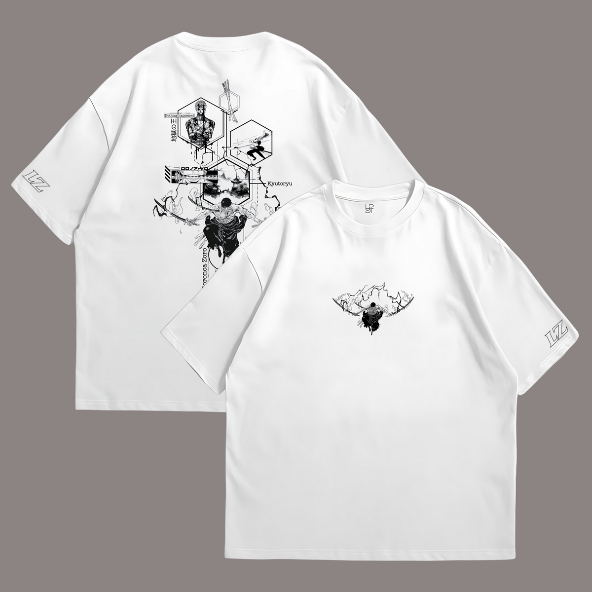 Blusa Oversized Unissex Zoro One Piece