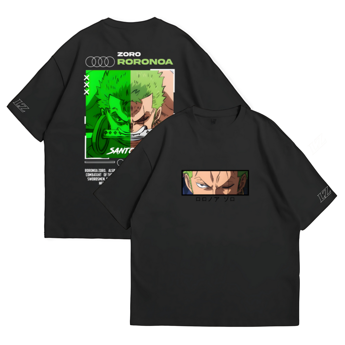 Blusa Oversized Unissex Zoro One Piece